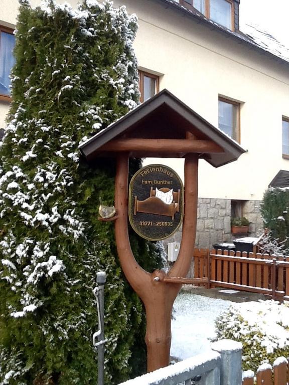 Ferienhaus Guenther Aue  Ngoại thất bức ảnh